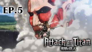Full Anime | “Attack on Titan” Season 1 Ep.5 (English Dub)