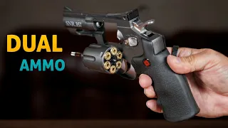 Dual Ammo Air Revolver Crossman SNR 357 - No License required