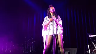 Brandy performs "He Is" live at the Fillmore Silver Spring