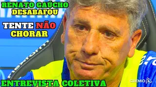 ENTREVISTA COLETIVA RENATO GAÚCHO e ALBERTO GUERRA HOJE