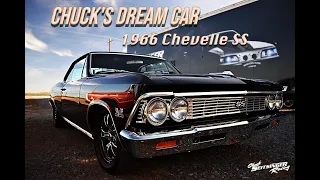Ride with Chuck in his '66 to The McKee's shop for some upgrades. #streetoutlaws #chevelle #405
