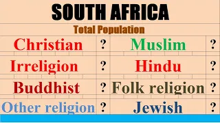 Population of South Africa wise  #South Africa