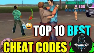 GTA VC top 10 cheat codes .||monstergaming