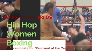 Hip Hop Women Boxing Selina Barrios vs , Aida Satybaldinova  KO