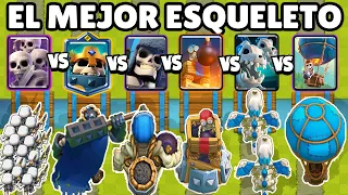 WHAT IS THE BEST SKELETON of CLASH ROYALE? | SKELETON OLYMPICS | NEW CHAMPIONS