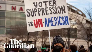 Senate leaders speak about voting rights in US Congress – watch live