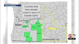 Effort to move Oregon border, join Idaho proceeding