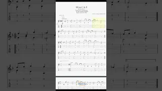 For Classical Guitar - George Frideric Handel - Minuet I & II (Baroque Music)