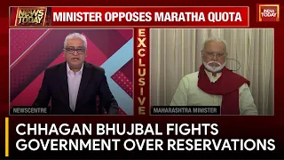 Chhagan Bhujbal Exclusive | Maharashtra Minister Challenges Own Government Over OBC Reservation