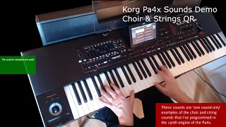 Korg Pa4x Choir & Strings (Angels Choir) QR