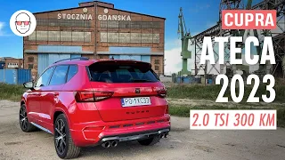 Cupra Ateca 2023 w trasie test PL Pertyn Ględzi