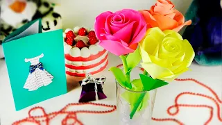 ROSE OF PAPER LIKE THIS | HANDMADE | A bouquet of roses on a budget