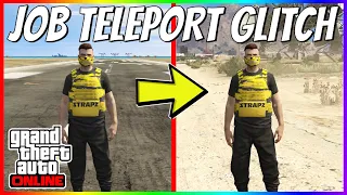 *SOLO* HOW TO TELEPORT ANYWHERE USING THE JOB TELEPORT GLITCH IN GTA 5 ONLINE (Works September 2022)