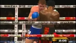 Saul Canelo Alvarez vs Lovemore N'dou