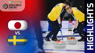 JAPAN v SWEDEN - Round robin - BKT Tires & OK Tire World Men's Curling Championship 2023