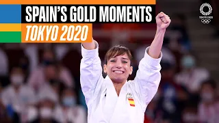 🇪🇸 🥇 Spain's gold medal moments at #Tokyo2020 | Anthems