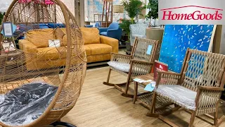 HOMEGOODS ARMCHAIRS COFFEE TABLES SOFAS FURNITURE HOME DECOR SHOP WITH ME SHOPPING STORE WALKTHROUGH