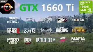 GTX 1660 Ti Test in 20 Games in 2020