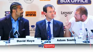 When Tyson Fury and David Haye clashed in hilarious press conference 🤣👊