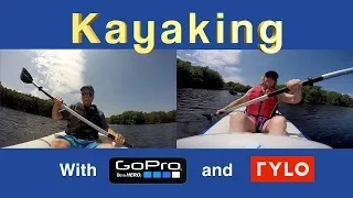 Kayaking with GoPro and Rylo