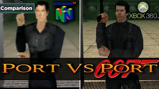 Goldeneye 007 Comparison | N64 vs 360 | Port vs Port