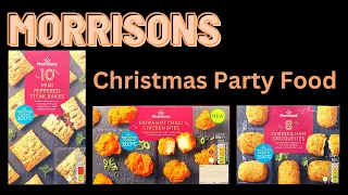 Morrisons Christmas Party Food