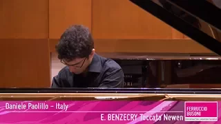 Daniele Paolillo plays TOCCATA NEWÉN by Esteban BENZECRY - Busoni Piano Competition