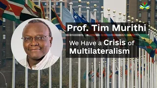 Prof Tim Murithi: We Have A Crisis Of Multilateralism. Is There A Window Of Opportunity?