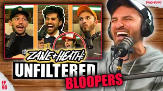 Zane Hijazi Reacts to Zane & Heath: Unfiltered Bloopers!! || Dropouts Podcast Clips