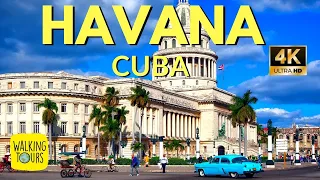 Havana Cuba | 4K Walking Tour