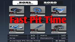 F1 Clash| How To Find Your Fast Pit Time Tune/Setup