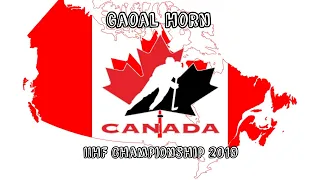 Team Canada goal horn | IIHF Championship 2019