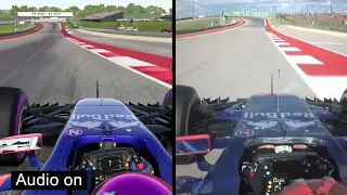 F1 2017 VS Real Life (Toro Rosso Comparison)