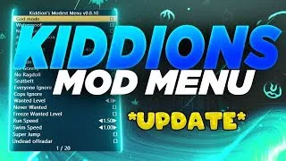 🔥 KIDDIONS MODEST MENU UPDATED ✔️ 1 57 ✔️ UNDETECTED 2021 GTA 5 Mod Menu PC Free Download + Tutoria