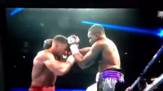 ANTHONY JOSHUA KNOCKOUT AGAINST DYLAN WHITE