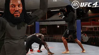 UFC 4 Career Mode EP 3 - BONE BREAKING LEG KICKS! (PS4) | iPodKingCarter