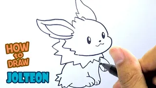 How to Draw Cute Jolteon | Drawing Pokemon Characters