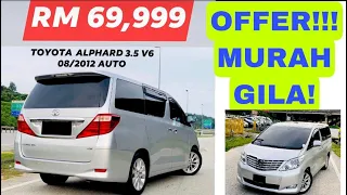 AR SPEED WORLD TOYOTA ALPHARD murah RM69k MENJUAL KERETA TERPAKAI MURAH