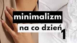 minimalizm na co dzień (pozory, oszczędności)💍