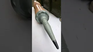 Soviet 125mm HYPERSONIC ammo APFSDS Sabot Dart Round D-81 Gun T-72 Tank #military #bullet #unboxing