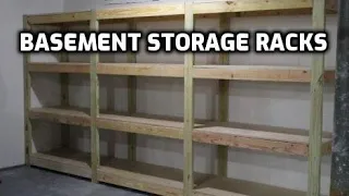 Basement Storage Racks