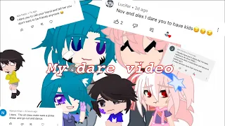 My dare video//Gacha Club//so fun!!!