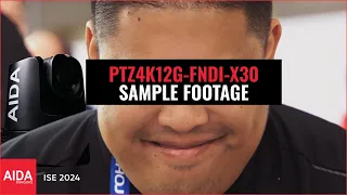 AIDA Imaging 4K HDMI Sample Footage - Full NDI® & 12G-SDI PTZ Camera (PTZ4K12G-FNDI-X30)