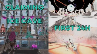 First 24h On #FLASH | Claiming Ice Cave + Wiping Bases | ARK PS5 PVP | #KNIGHTS#MATRIX#VIKING