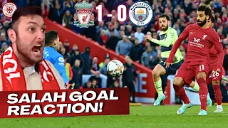 Liverpool Fan Reacts to Mo Salah's MATCH WINNING Goal Against Manchester City! | LIVE REACTION