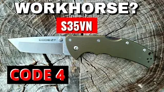 Cold Steel - Code 4 Tanto - Unboxing and Overview