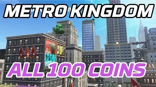 [Super Mario Odyssey] All Metro Kingdom Coins (100 purple local coins)