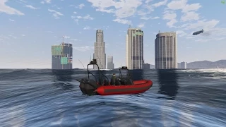 Grand Theft Auto 5: Mod Compilation (Tsunami, No Water, Basics) with links!