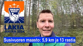 Jukola 2024 | Susivuoren harjoitusmaasto (reitti+selostus)