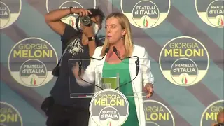 Intervento integrale di Giorgia Meloni a Piazza del Popolo a Roma. L'Italia del Riscatto. Seguiteci!